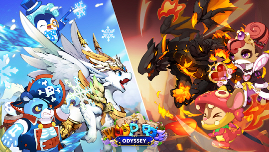 NHN이 컬렉션 SNG(소셜네트워크게임) '우파루 오딧세이'의 사전예약에 돌입했다. NHN 제공